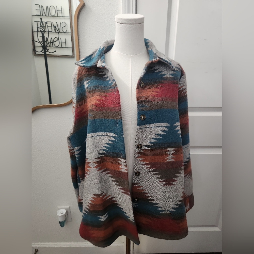 Aztec Print Jacket - image 1